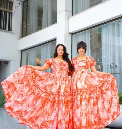 Chiffon Habesha Clothes